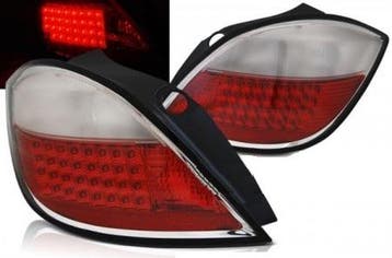 Achterlichten Opel Astra H LED rood/wit 5 Deurs, Ophalen of Verzenden, Nieuw