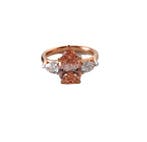Ring - 14 karaat Roségoud - 3.72ct. tw. Gemengd roze Diamant, Nieuw