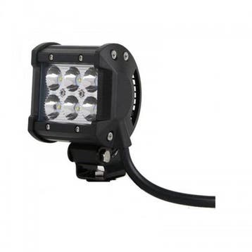 LED SPOT - 6 Led - 18 Watt - front light - Koud Wit, Ophalen of Verzenden, Nieuw