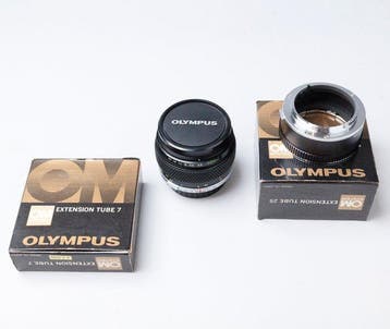 Olympus OM ZUIKO AUTO-MACRO 50mm 1:3.5 Macrolens, Audio, Tv en Foto, Fotocamera's Analoog, Nieuw