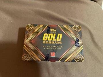 Topps - 1 Box - Topps® Bundesliga Gold 2026, Nieuw