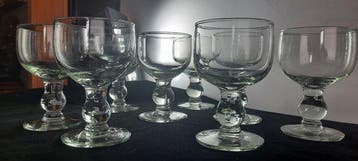Drinkglas (8) - Glas, Antiek en Kunst, Antiek | Glas en Kristal