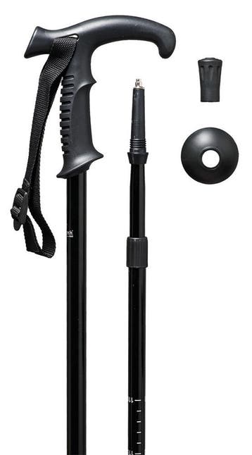 Telescopische wandelstok met combigrip en anti-shock, Verzenden, Nieuw, Wandelstok