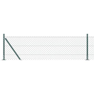 vidaXL gaashek met betonnen voetstuk 10 x 0,4 m PVC-Coated, Verzenden, Nieuw, IJzer