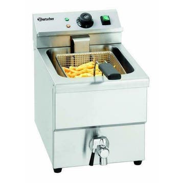 te Huur Friteuse 8 Liter | 3,25kW | met Aftapkraan, Zo goed als nieuw, Overige