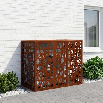 vidaXL Airconditioner hoes Roestkleurig 110 x 50 x 80 cm, Verzenden, Nieuw