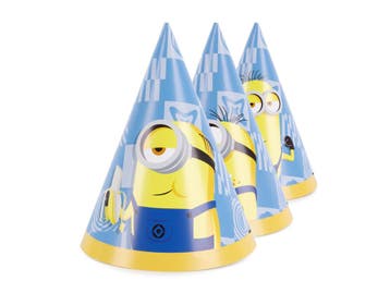 Feesthoedjes Minions (6st), Ophalen of Verzenden, Nieuw