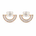 Oorbellen - 18 karaat Roségoud - 1.13ct. tw. Diamant, Sieraden, Tassen en Uiterlijk, Oorbellen, Nieuw