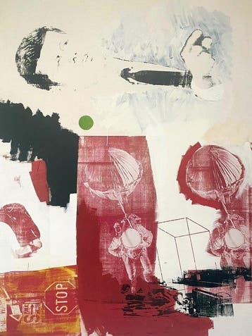 Robert Rauschenberg (after) - Quote - Offset Lithography -