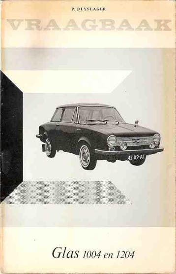 Vraagbaak Glas 1004 en 1204, 1962-1965, Gelezen, Algemeen, Verzenden, P Olyslager