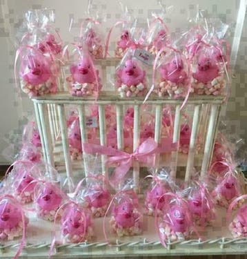 bedankje kindertraktatie trakteren snoep zakjes babyshower, Ophalen of Verzenden, Nieuw, Feestartikel, Geboorte of Huwelijk