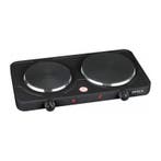 Brock Elektrische Kookplaat 2 Pits – 2500W – Compact, Ophalen of Verzenden, Nieuw