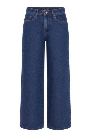 Vila Broek in maat W36 L34 Blauw, Vila, Verzenden, Zo goed als nieuw, Blauw