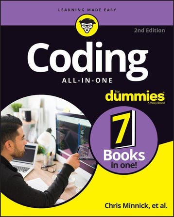 9781119889564 Coding All-in-One For Dummies | Tweedehands, Verzenden, Zo goed als nieuw, Chris Minnick