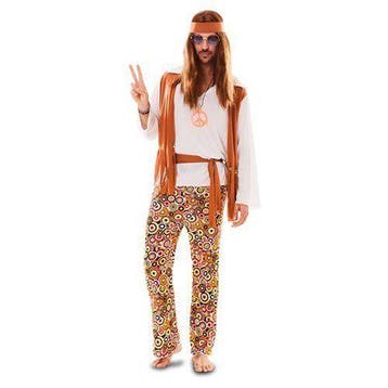 Hippie kostuum, Verzenden, Nieuw, Feestartikel
