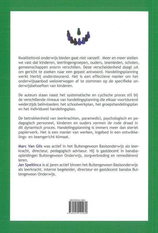 9789044124989 Handelingsplanning in het basisonderwijs, Boeken, Schoolboeken, Zo goed als nieuw, Verzenden
