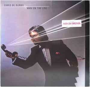 LP gebruikt - Chris de Burgh - Man On The Line, Verzenden, Zo goed als nieuw, Overige formaten