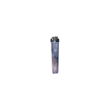 Waterfilter behuizing 20 inch slim in-out 3/4 inch Transp., Verzenden, Nieuw