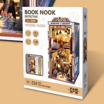PlayfulMario BookNook Detective Decrypt met verlichting M..., Verzenden, Nieuw