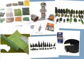 Faller, Heki, Noch, Busch, Kibri, Revell H0 - 195 239 0, 195, Nieuw