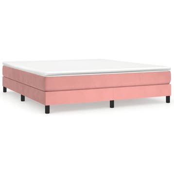 Gestoffeerd Bed 160x200 Roze | Laatste Stuk!, Overige kleuren, Tweepersoons, Ophalen of Verzenden, Zo goed als nieuw