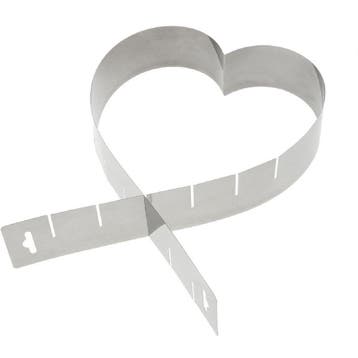 Westmark Bakraam Hartvorm Verstelbaar 14,5-27cm, Verzenden, Nieuw
