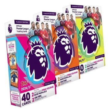 Premier League 2026/2027 Trading Cards Mega Tin (TCG), Verzenden, Zo goed als nieuw