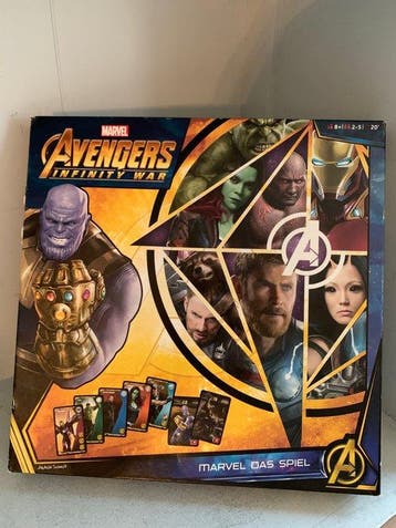Marvel Avengers Infinity War Bordspel - Marvel das Spiel