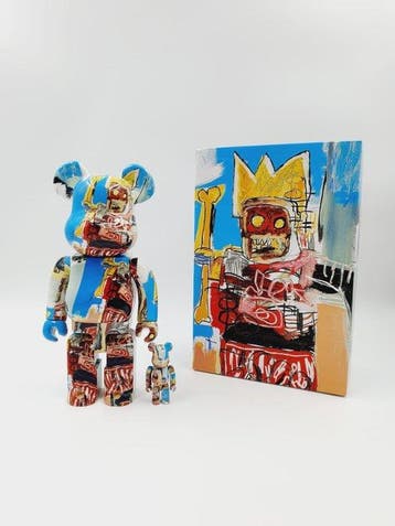 NO RESERVE Medicom Toy X Jean Michel Basquiat -