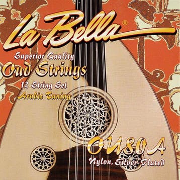 La Bella OU80A Oud snaren Arabische stemming .022, Verzenden, Nieuw