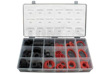 Afdichtingsringen / fiberringen assortiment set 141-delig, Ophalen of Verzenden, Nieuw, TopGear