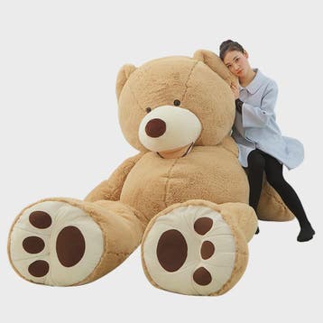 Reusachtige Knuffelbeer Pluche - 100-260cm Ongevuld - Zacht