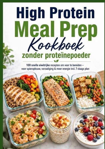 9789403902500 High Protein Meal Prep Kookboek zonder prot..., Verzenden, Nieuw, Livia Albrecht
