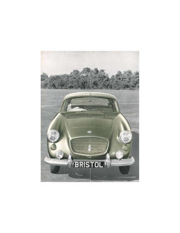 1959 BRISTOL 406 BROCHURE ENGELS, Nieuw, Author