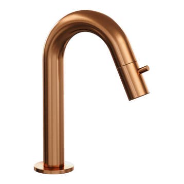 Brauer Copper Edition Fonteinkraan Gebogen Uitloop Koper, Ophalen of Verzenden, Nieuw
