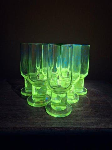 Orrefors - Drinkset (8) - Modernistisch - Scandinavisch