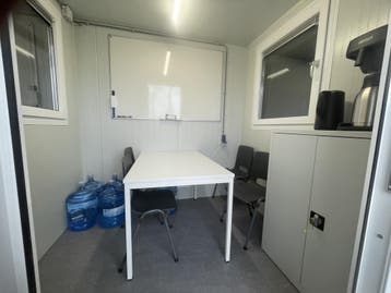 Kantoorunit, kantoor, container, unit, woonunit, flexwerken