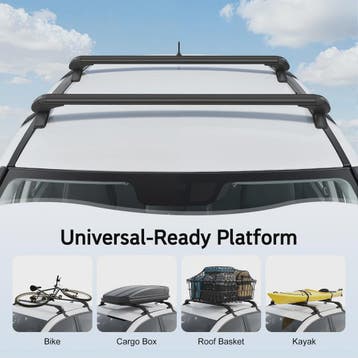 Universele Aluminium Dakdragers met Slot - Set van 2, Verzenden, Nieuw