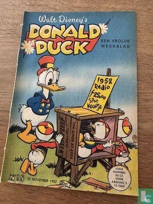 Boze wolf, De kleine/grote - Donald Duck 5 - 1952, Boeken, Eén stripboek, Verzenden, Gelezen, Barks, Carl, Walt Disney Studio's.