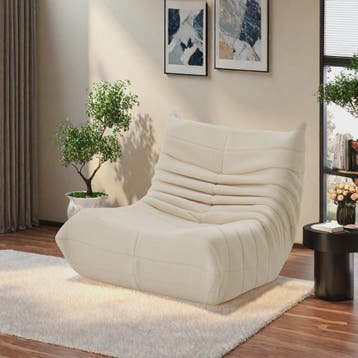 XXL Design Beanbag van Lamswol - Comfortabele Zitzak als Sof, Verzenden, Nieuw