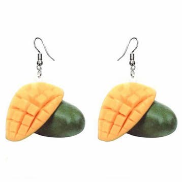 Fako Bijoux - Oorbellen - Groente & Fruit - Mango, Verzenden, Nieuw