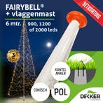 Fairybell 6 meter (900, 1200 of 2000 leds) met Polyester, Nieuw