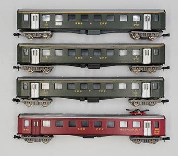 Lima N - 3x 308, 319 - Modeltrein personenwagen (4) - EW I, Nieuw