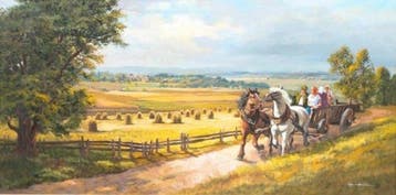 Europese school (XX) - Journy through countryside