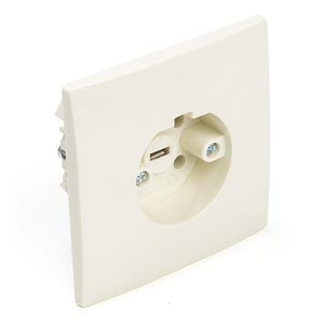 Perilex stopcontact | Q link (Inbouw, 16A, Crème), Verzenden, Nieuw