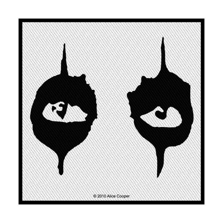 Alice Cooper The Eyes patch officiële merchandise, Verzamelen, Muziek, Artiesten en Beroemdheden, Kleding, Nieuw, Ophalen of Verzenden