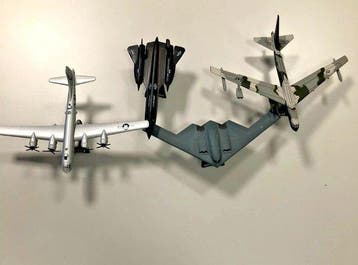 Unknown 1:200 - Modelvliegtuig (4) - B-29; SR-71 Blackbird;, Nieuw