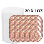 Verenigde Staten. 20 x 1 oz Cryptid Creatures Abominable