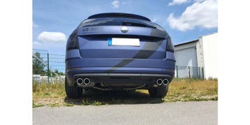 FOX Skoda Octavia 5E 4x4 - 2.0l 140kW einddemper rechts/link, Verzenden, Nieuw