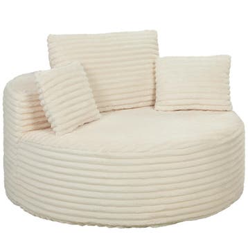 Fauteuil Met Diepe Zitting, Enkelzitsbank Zonder Vaste Frame, Verzenden, Nieuw
